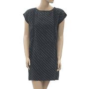 Lilla P Lace Inset Shift Mini Dress