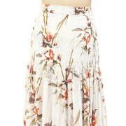 All Saints Ellie Dorado Smocked Tube Midi Convertible Skirt Dress