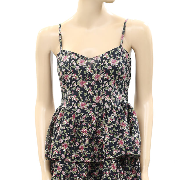 Twist & Tango Floral Printed Mini Dress S-36