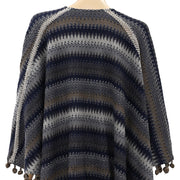 Free People Embroidered Poncho Kaftan Top M/L