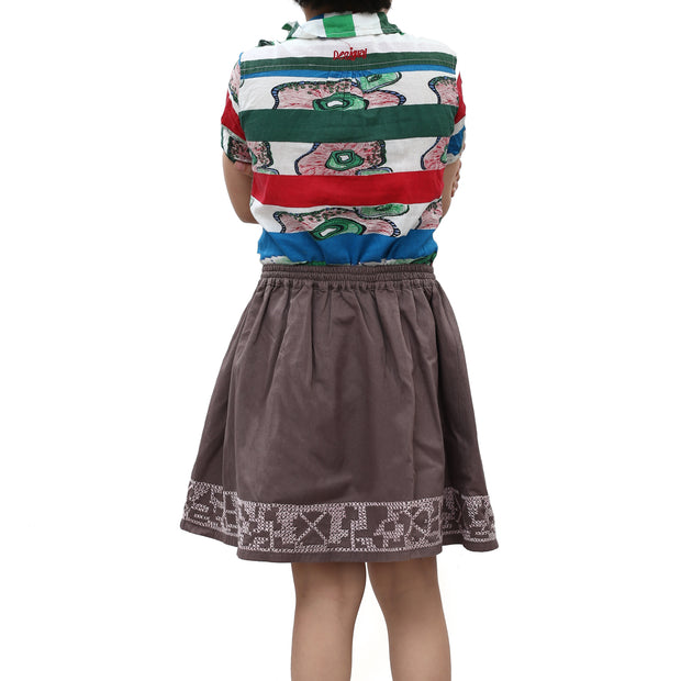 Antik Batik Kids Girls Embroidered Mini Skirt 4 Years