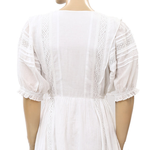 Free people sydney deals lace pintucked dress