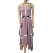Free People Glasgow Cutout Lace Midi Dress S