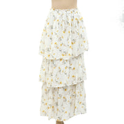 HappyxNature Kate Hudson Tiered Maxi Skirt S