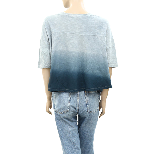 Akemi + Kin Anthropologie Tulsi Swing Tee Blouse Top