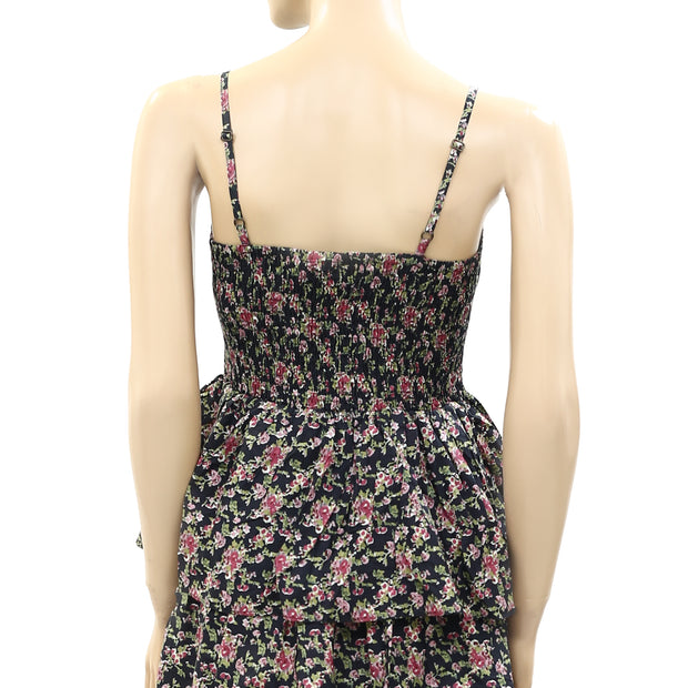 Twist & Tango Floral Printed Mini Dress S-36