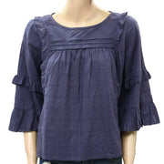 Odd Molly Anthropologie Ruffle Blouse Top S 1