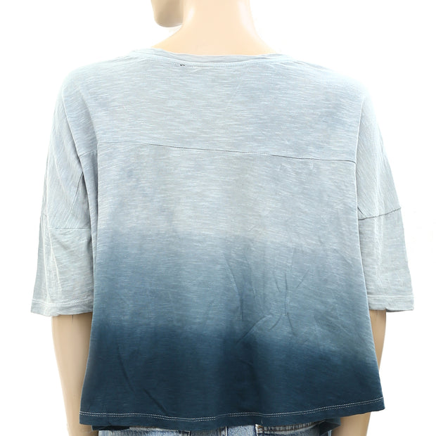 Akemi + Kin Anthropologie Tulsi Swing Tee Blouse Top