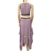 Free People Glasgow Cutout Lace Midi Dress S
