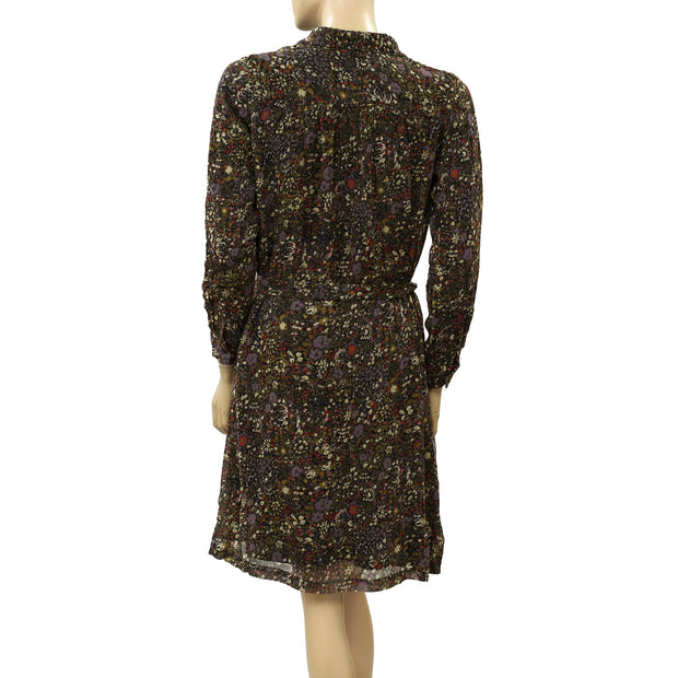 Petite Mendigote Jolie Jolie Floral Printed Shift Mini Dress M