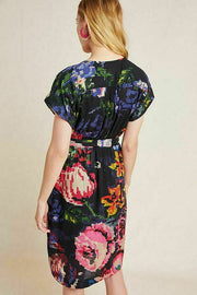 Anthropologie Astrid Needlepoint Printed Mini Dress S