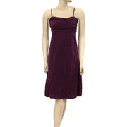 Free People Solid Pleated Mini Dress S