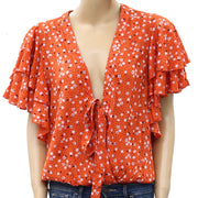 Intimately Free People Call Me Later Printed Bodysuit Top