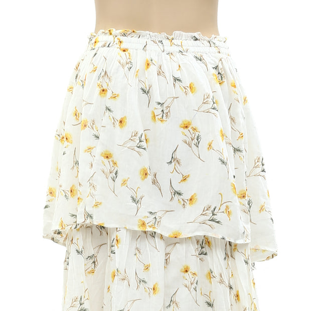 HappyxNature Kate Hudson Tiered Maxi Skirt S