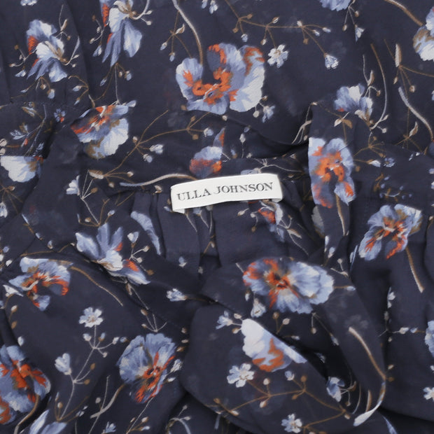Ulla Johnson Mimi Floral Printed Blouse Top S-4 NWT