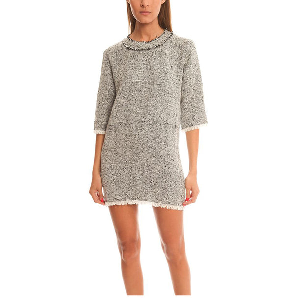 IRO Birnie Fringe Mini Dress S-36