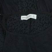 Abercrombie & Fitch Lace Embroidered Maxi Dress S