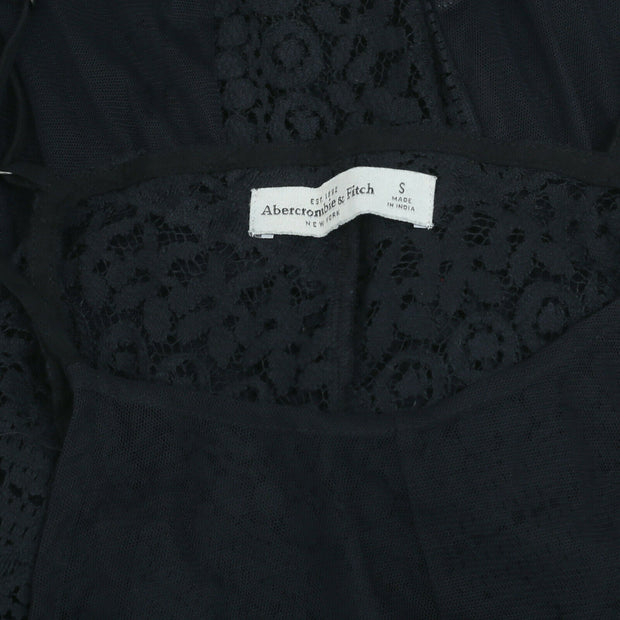 Abercrombie & Fitch Lace Embroidered Maxi Dress S