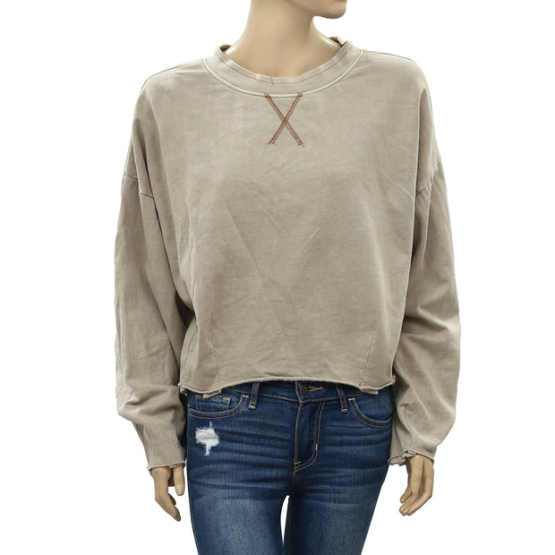 Out From Under Urban Outfitters Carla Crew Neck Sweatshirt Top