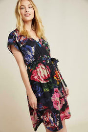 Anthropologie Astrid Needlepoint Printed Mini Dress S