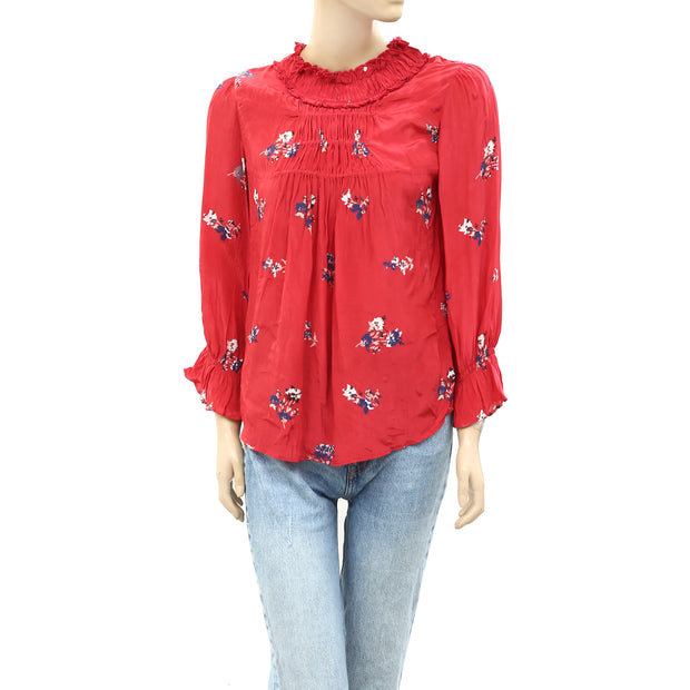 BA&SH Cluny Blouse Top S