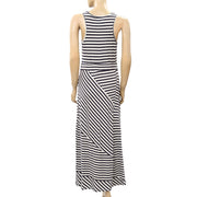 April Cornell Striped Printed Maxi Dress S