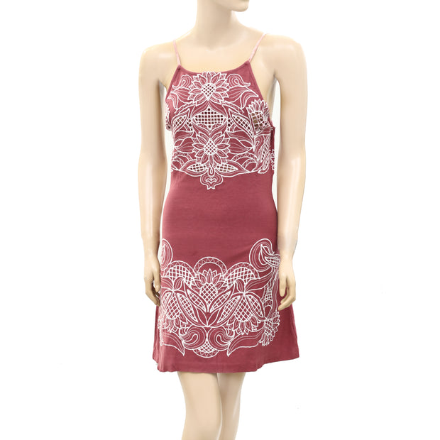 Free People FP New Romantics Blossom Slip Mini Dress S
