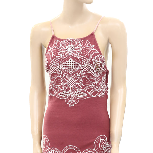 Free People FP New Romantics Blossom Slip Mini Dress S