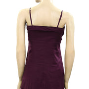 Free People Solid Pleated Mini Dress S