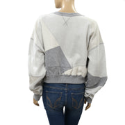 Free People We The Free Touch Of Grey Cropped Pullover Top
