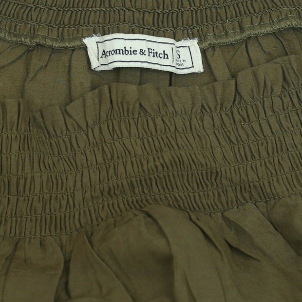 Abercrombie & Fitch Eyelet Embroidered Blouse Top