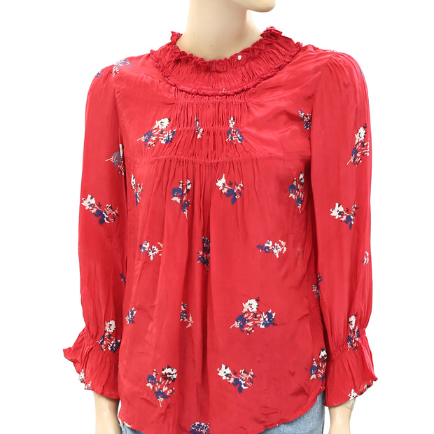 BA&SH Cluny Blouse Top S