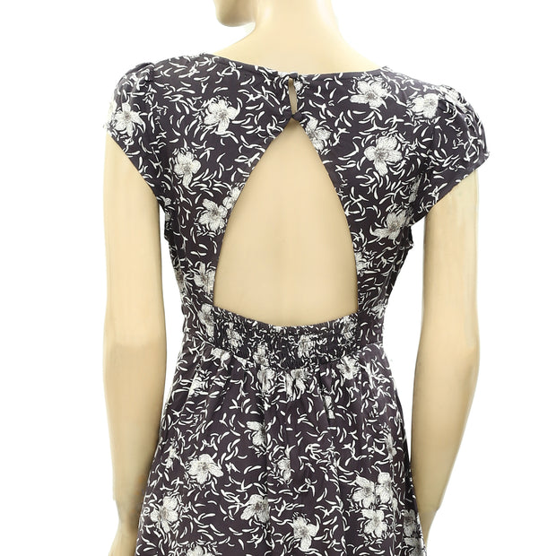 Kimchi Blue  Women's Rickie Floral Printed Romper M