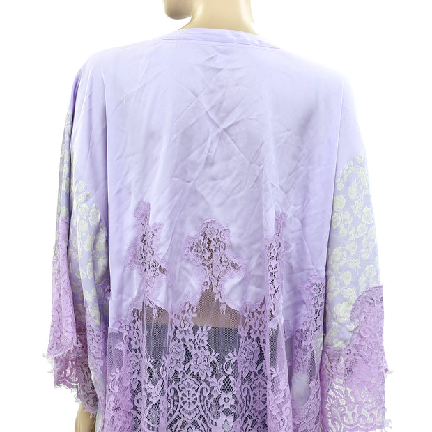 Intimately Free People Night Out Sleep Tunic Shirt Top S