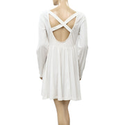 Daily Practice by Anthropologie Square-Neck Mini Dress  S