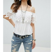 Denim & Supply Ralph Lauren Crochet Lace Top