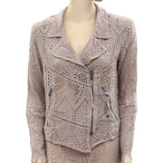 Odd Molly Anthropologie Eyelet Embroidered Blouse Top & Pants Set M-2