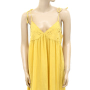 ASOS Lace Cup Babydoll Beach Maxi Dress S