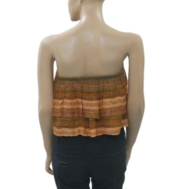 Free People Indian Summer Crop Tube Top