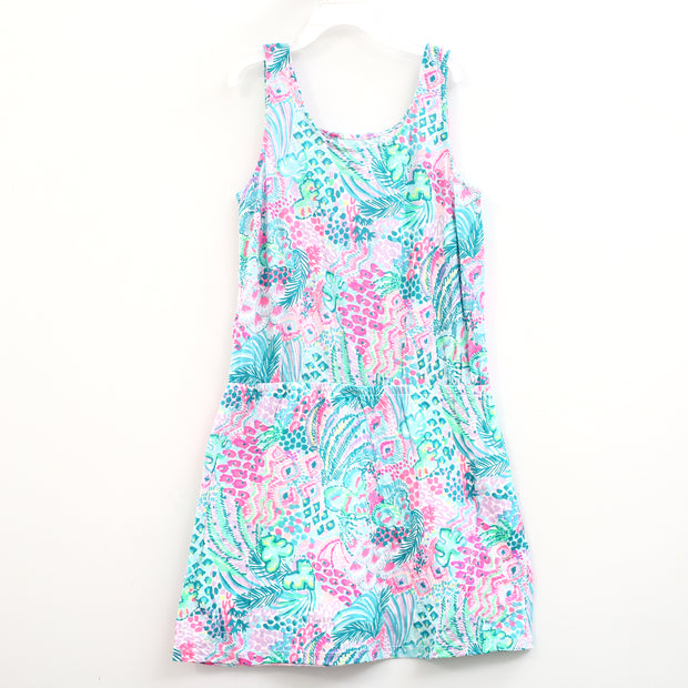 Lilly Pulitzer Kids Girls Print Romper Dress