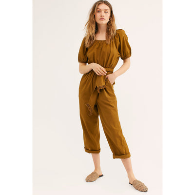 Free People Nalani Off-The-Shoulder Jumpsuit