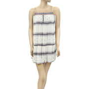 Ecote Urban Outfitters Printed High Low Tunic Mini Dress XXS