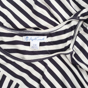 April Cornell Striped Printed Maxi Dress S