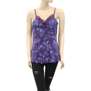 Mais Il Est Ou Le Soleil Printed Cami Blouse Top M-38
