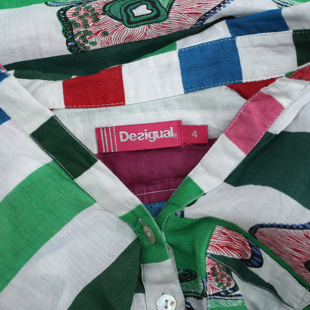 Desigual Kids Girls Printed Shirt Blouse Top