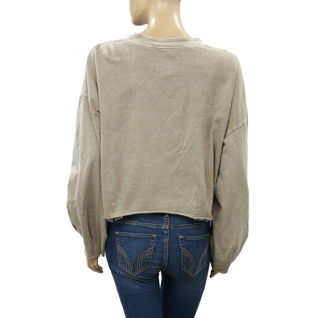 Out From Under Urban Outfitters Carla Crew Neck Sweatshirt Top