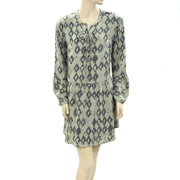 Zadig & Voltaire Printed Tunic Shift Mini Dress S