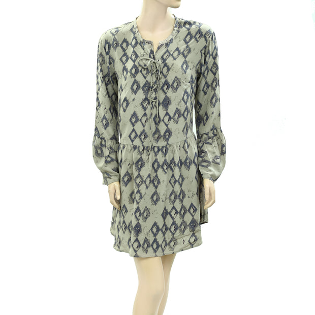 Zadig & Voltaire Printed Tunic Shift Mini Dress S