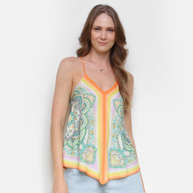 Farm Rio Anthropologie Mandalina Cami Tank Top