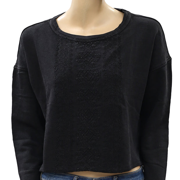 Ecote Urban Outfitters Embroidered Pullover Top S